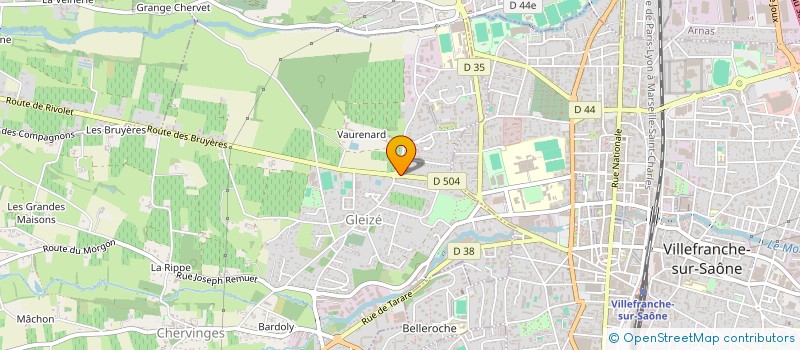 localisation de l'entreprise SARL MAC G  GLEIZE