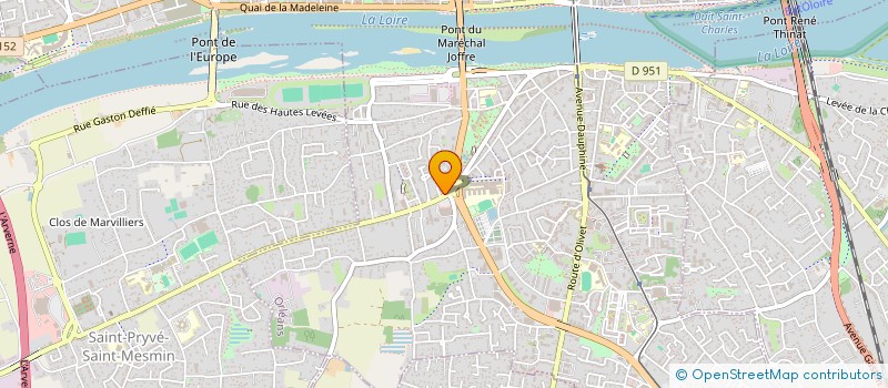 localisation de l'entreprise SARL MACBAT à ORLEANS