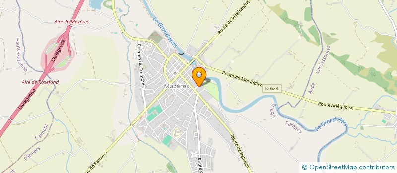 localisation de l'entreprise SARL MACCA à MAZERES
