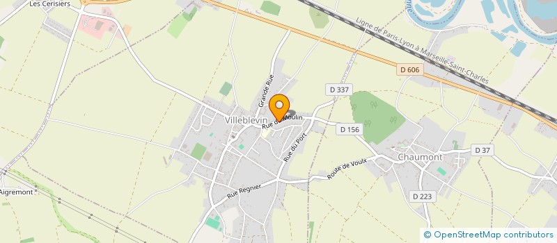 localisation de l'entreprise SARL MACHA RENOV à VILLEBLEVIN