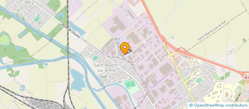 localisation de l'entreprise SARL MACHET SERGE à SAINT-MARTIN-SUR-LE-PRE