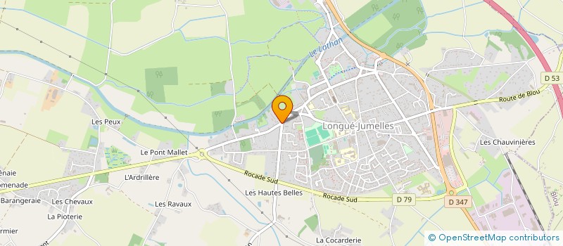 localisation de l'entreprise SARL MACHIZAUD  LONGUE-JUMELLES