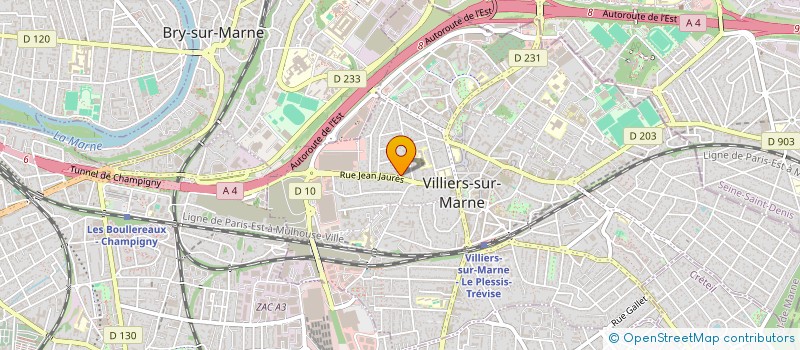 localisation de l'entreprise SARL MACIE à VILLIERS-SUR-MARNE