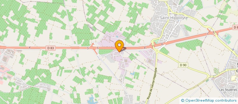 localisation de l'entreprise SARL MACITEX à CLAIRA