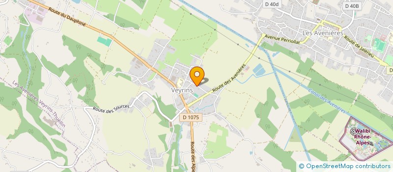 localisation de l'entreprise SARL MACONNERIE DU BAS DAUPHINE  CORBELIN