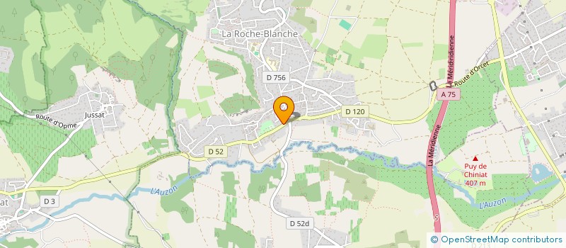 localisation de l'entreprise SARL MACONNERIE JIMENEZ MONCAYO à LA ROCHE-BLANCHE