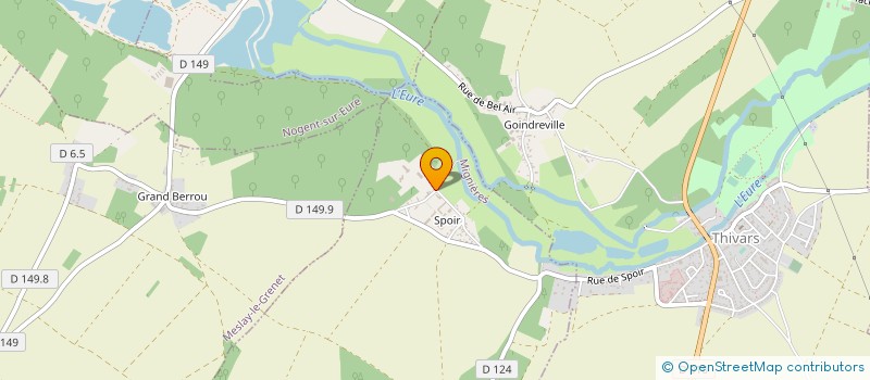 localisation de l'entreprise SARL MACONNERIE LEMONNIER à MIGNIERES