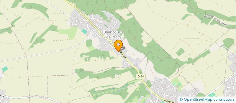 localisation de l'entreprise SARL MACONNERIE MAXIMINOISE  BLAINCOURT-LES-PRECY