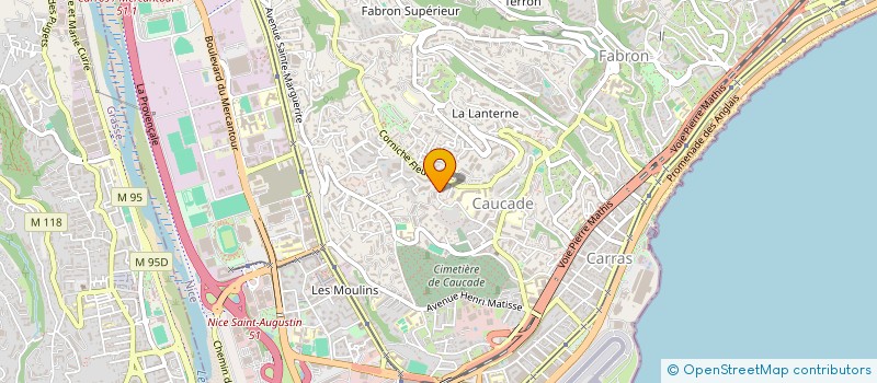 localisation de l'entreprise SARL MACONNERIE PLUS à NICE