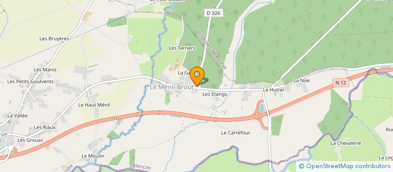 localisation de l'entreprise SARL MACONNERIE THORETON JEAN YVES à LARRE