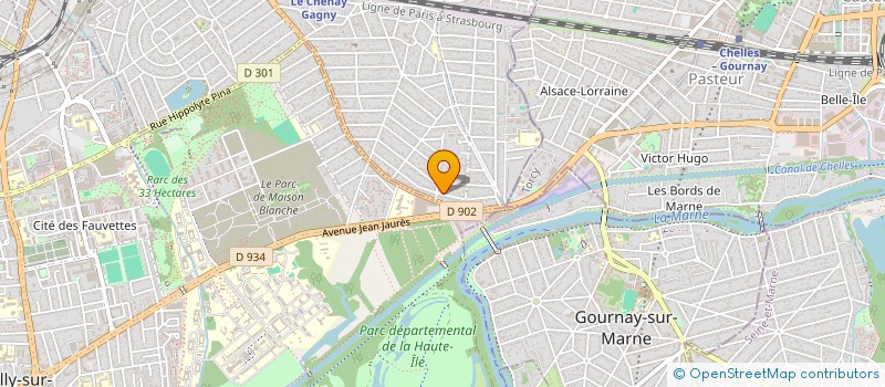 localisation de l'entreprise SARL MACOR à GAGNY
