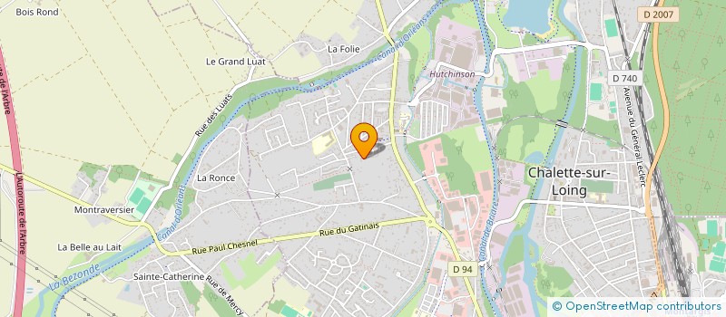 localisation de l'entreprise SARL MAD à CHALETTE-SUR-LOING