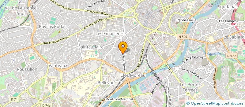 localisation de l'entreprise SARL MADAMASCAR à LIMOGES