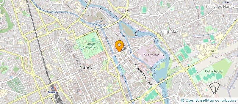 localisation de l'entreprise SARL MADAME à NANCY