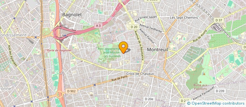 localisation de l'entreprise SARL MADAURE à MONTREUIL
