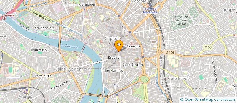 localisation de l'entreprise SARL MADELEINE à TOULOUSE