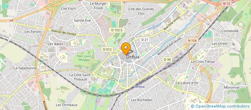 localisation de l'entreprise SARL MADISA à DREUX
