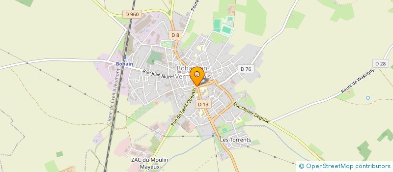 localisation de l'entreprise SARL MADISON NEWS à BOHAIN-EN-VERMANDOIS
