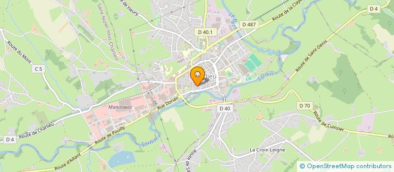 localisation de l'entreprise SARL MADRI à CHARLIEU
