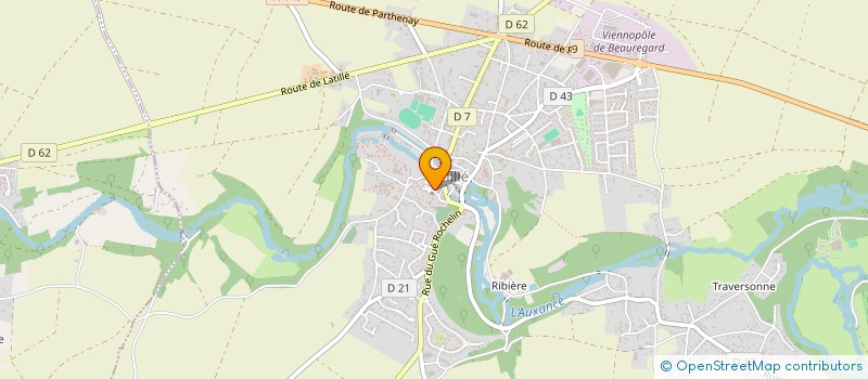 localisation de l'entreprise SARL MAE  BERUGES