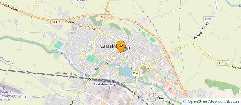 localisation de l'entreprise SARL MAEE à CASTELNAUDARY