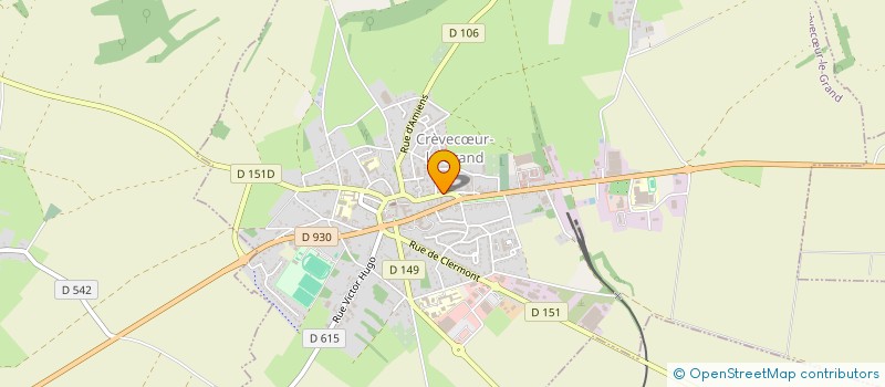 localisation de l'entreprise SARL MAEL  CREVECUR-LE-GRAND