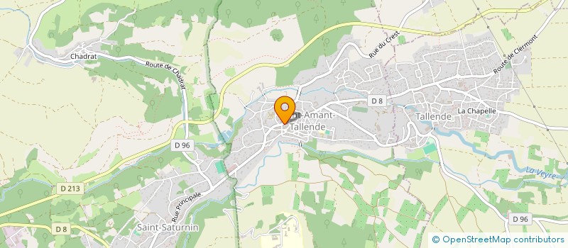 localisation de l'entreprise SARL MAELA à SAINT-AMANT-TALLENDE