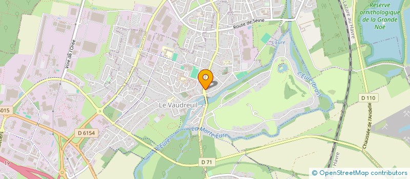 localisation de l'entreprise SARL MAELIRAPHA à LE VAUDREUIL