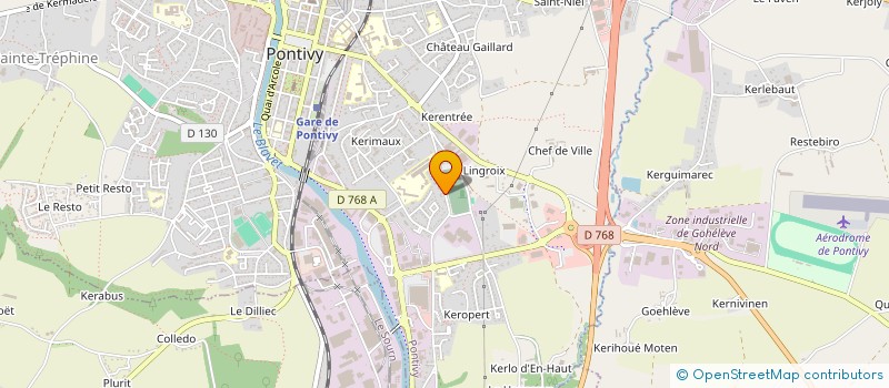 localisation de l'entreprise SARL MAEN PONDI à PONTIVY