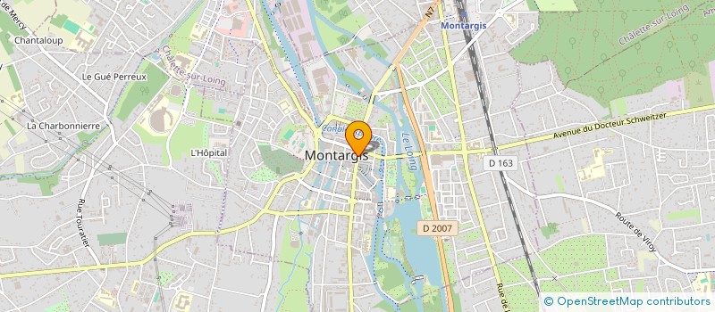 localisation de l'entreprise SARL MAEVA à MONTARGIS