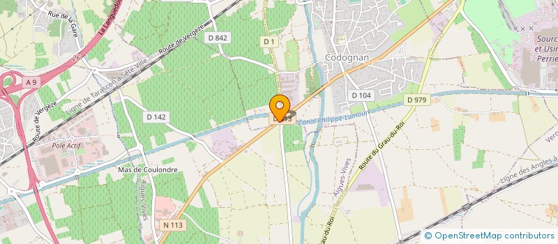 localisation de l'entreprise SARL MAG à AIGUES-VIVES