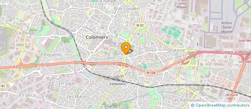 localisation de l'entreprise SARL MAG à COLOMIERS