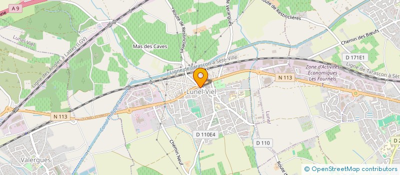 localisation de l'entreprise SARL MAG PARFUMS  LUNEL