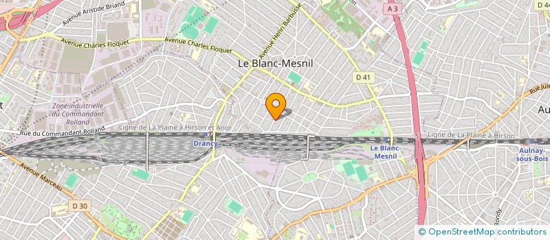 localisation de l'entreprise SARL MAGARI à LE BLANC-MESNIL