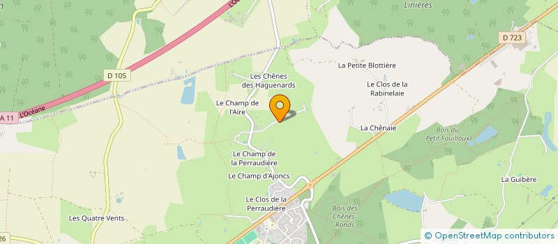 localisation de l'entreprise SARL MAGE  SAINT-MARTIN-DU-FOUILLOUX