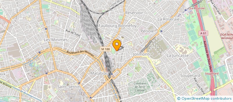 localisation de l'entreprise SARL MAGEIS AUTO à TOULOUSE