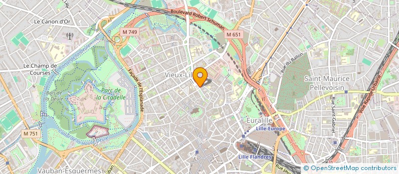localisation de l'entreprise SARL MAGENTA IMAGES à LILLE