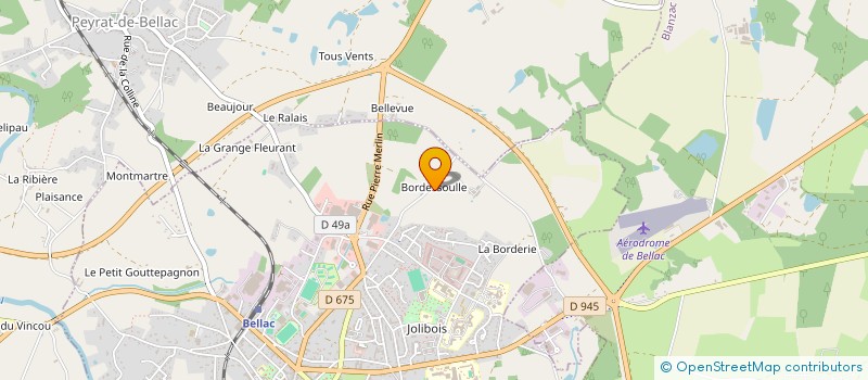 localisation de l'entreprise SARL MAGFIL à BELLAC