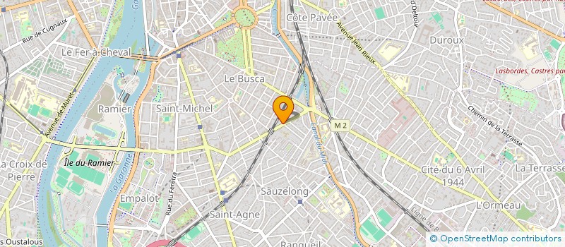 localisation de l'entreprise SARL MAGHELLA CHAUSSURES à TOULOUSE