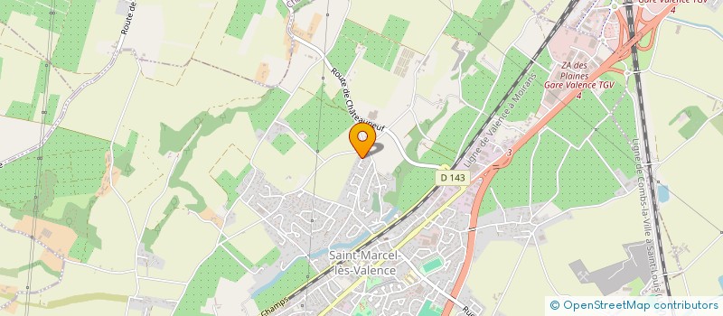 localisation de l'entreprise SARL MAGICAD à SAINT-MARCEL-LES-VALENCE