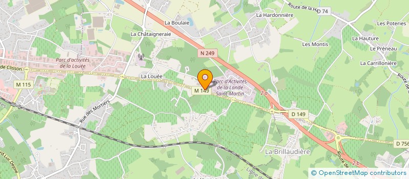localisation de l'entreprise SARL MAGIE DECOR à HAUTE-GOULAINE
