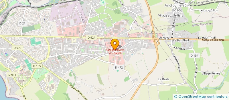localisation de l'entreprise SARL MAGMOBILIERS à GRANVILLE