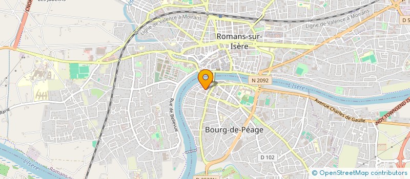 localisation de l'entreprise SARL MAGNAT à BOURG-DE-PEAGE