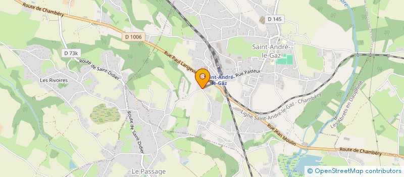 localisation de l'entreprise SARL MAGNIN FINANCE à SAINT-ANDRE-LE-GAZ