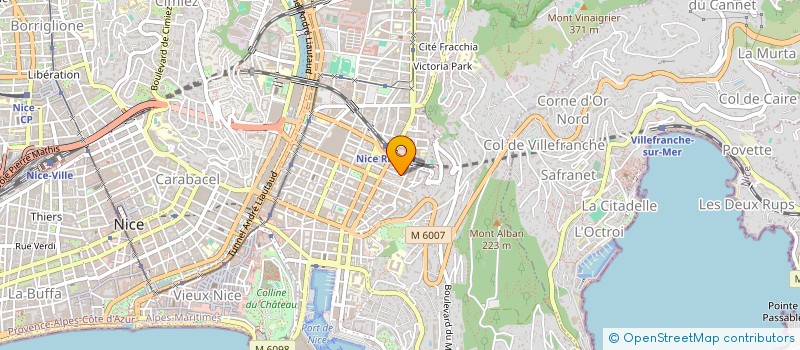 localisation de l'entreprise SARL MAGRO à NICE