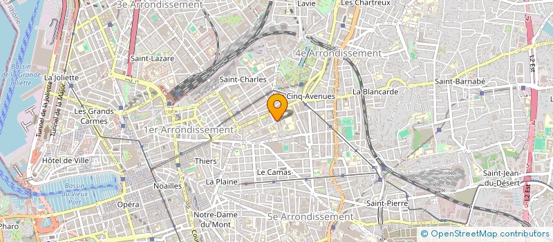 localisation de l'entreprise SARL MAGROS à MARSEILLE