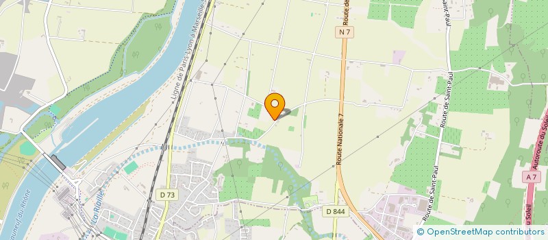 localisation de l'entreprise SARL MAHAMIR  CHATEAUNEUF-DU-RHONE