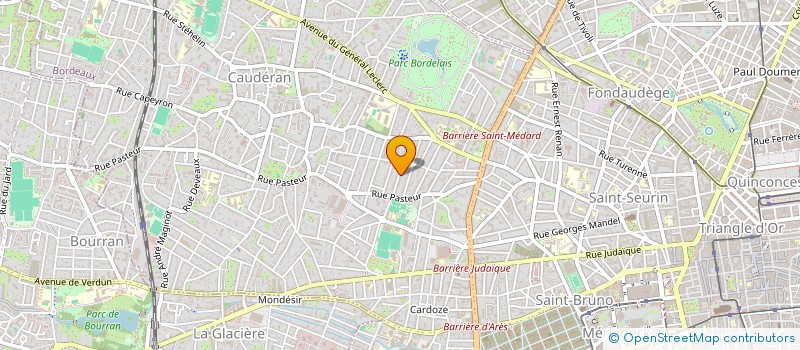 localisation de l'entreprise SARL MAHE  BORDEAUX