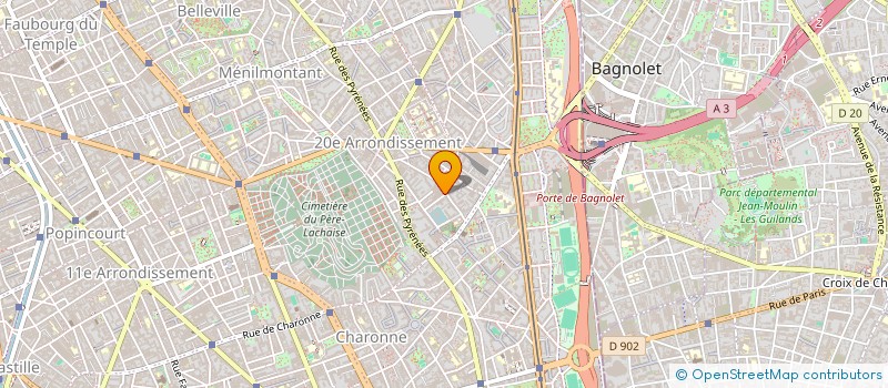 localisation de l'entreprise SARL MAHER  PARIS