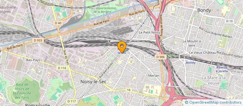 localisation de l'entreprise SARL MAHMOUDI à NOISY-LE-SEC